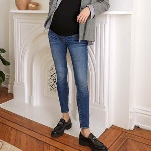 NWT Hatch The Over The Bump Slim Maternity Jean Size 26